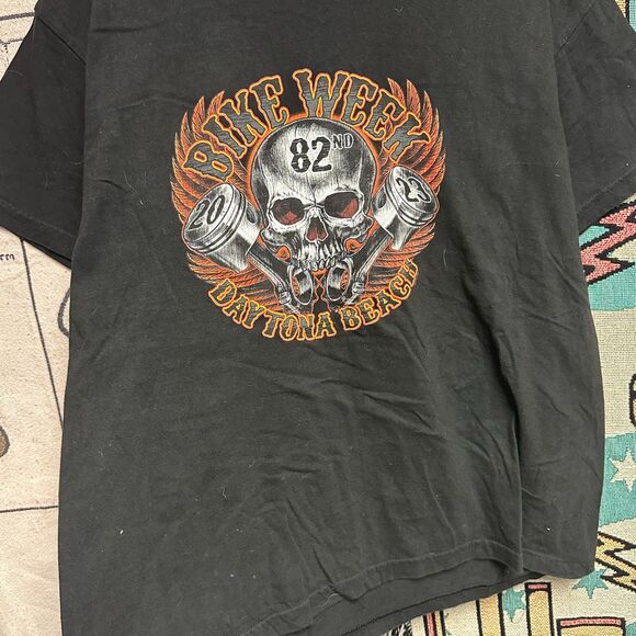 2013 Milwaukee Bike Rally Motorcycle y2k style Shirt - Picture 2 of 5